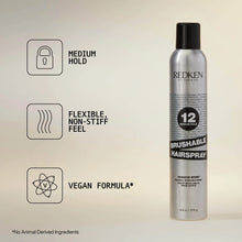 Load image into Gallery viewer, Redken Brushable Hairspray