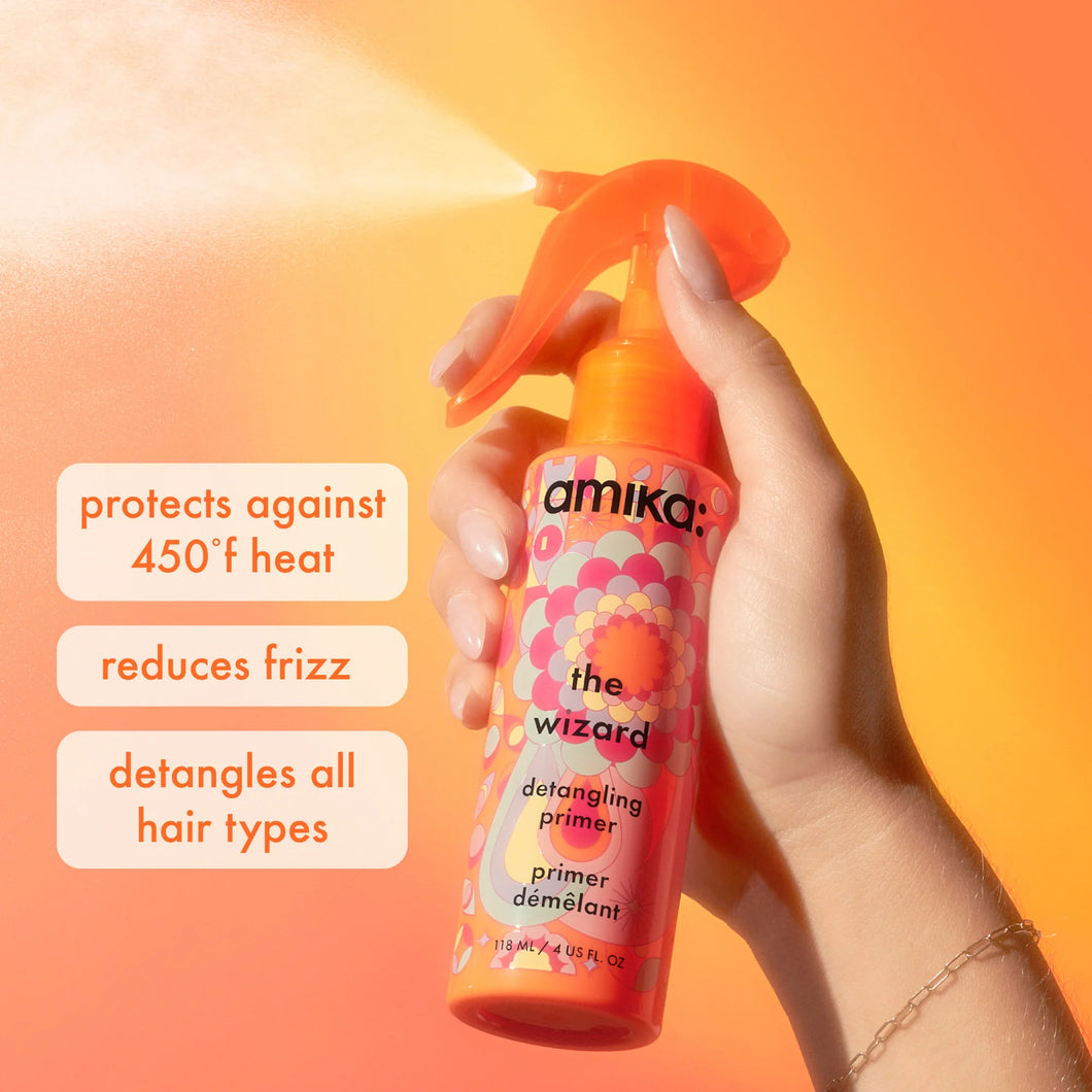 Amika the wizard detangling primer